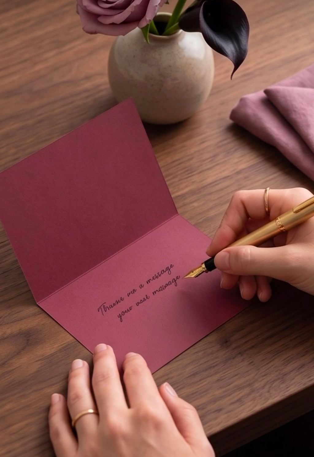 3D Ribbon card & envelopes