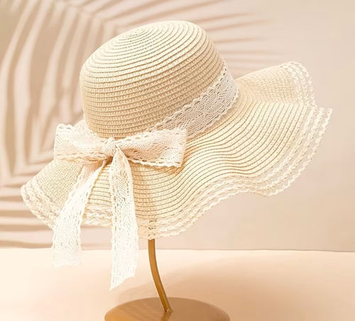 Beige beach hat - قبعة بحر (بيج)