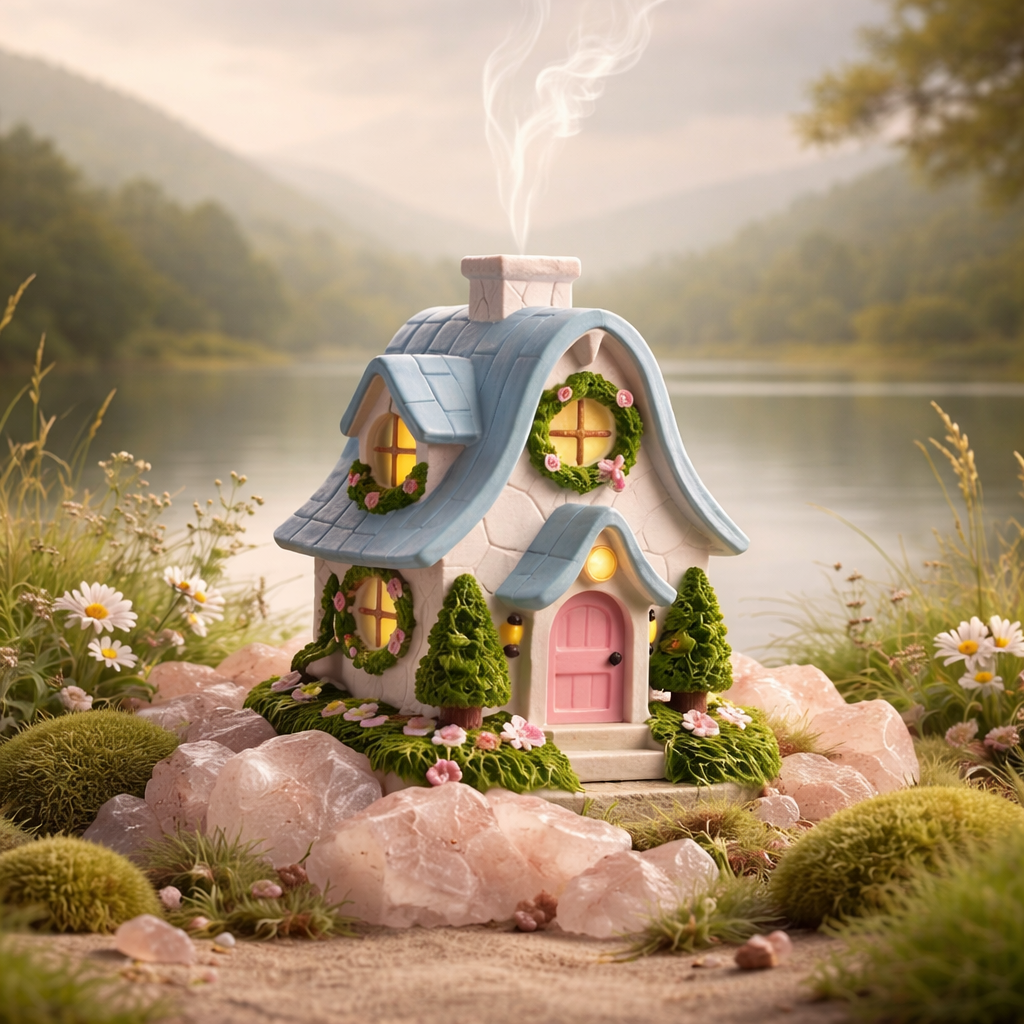Resin house ornament (Mini) - مبخرة المنزل (ميني)