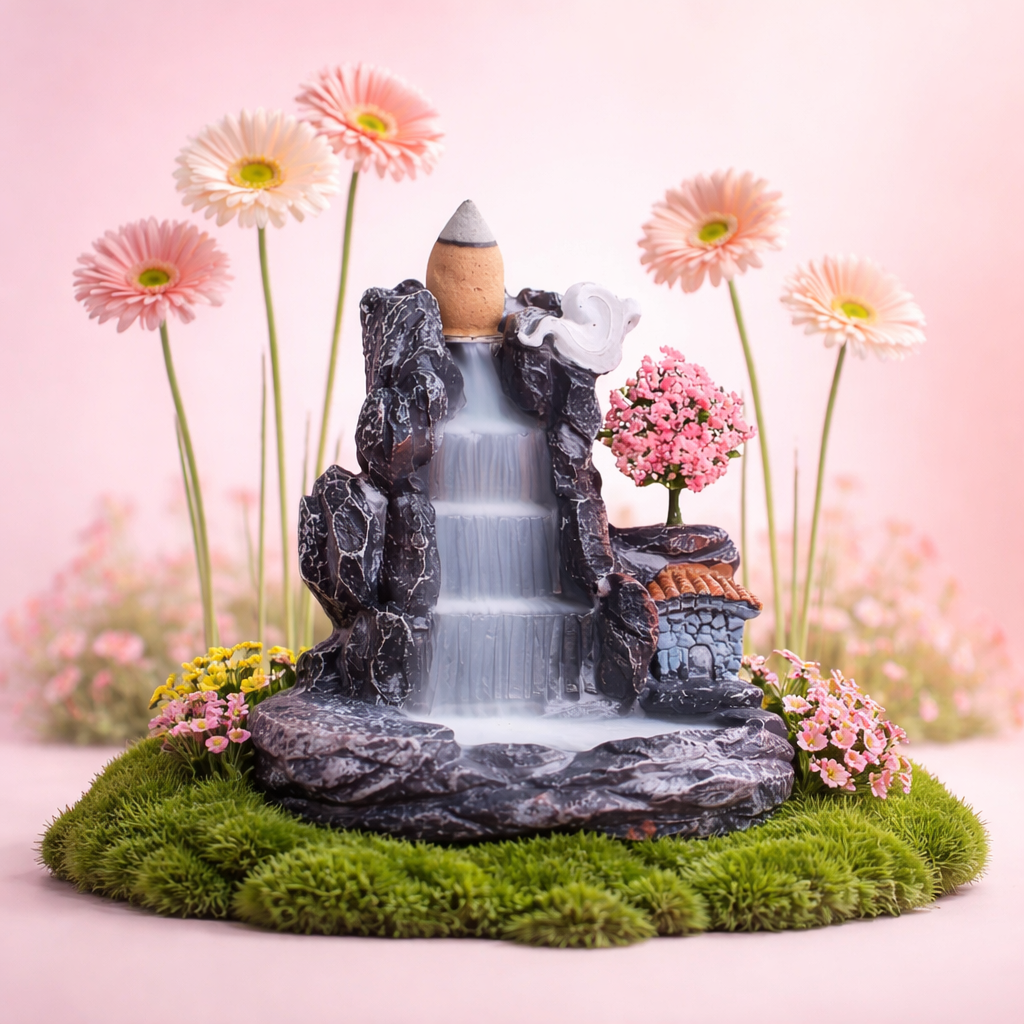 The sacura water fall incense holder (Mini)- مبخرة شجرة الساكورا (ميني)