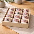 Arabic coffee cups set of 12 pieces - طقم فناجين عدد ١٢ حبه