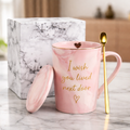 كوب مع ملعقه - Mug with spoon