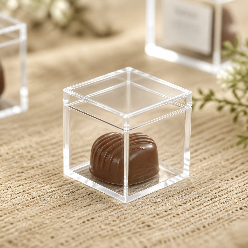 20 Mini Acrylic gift box
