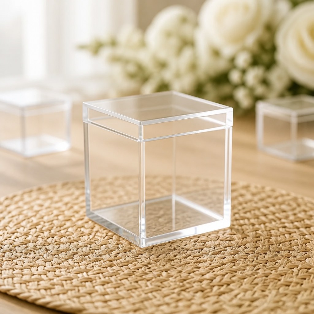 20 Mini Acrylic gift box