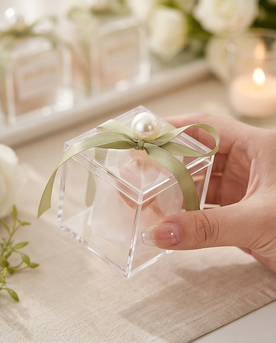 20 Mini Acrylic gift box