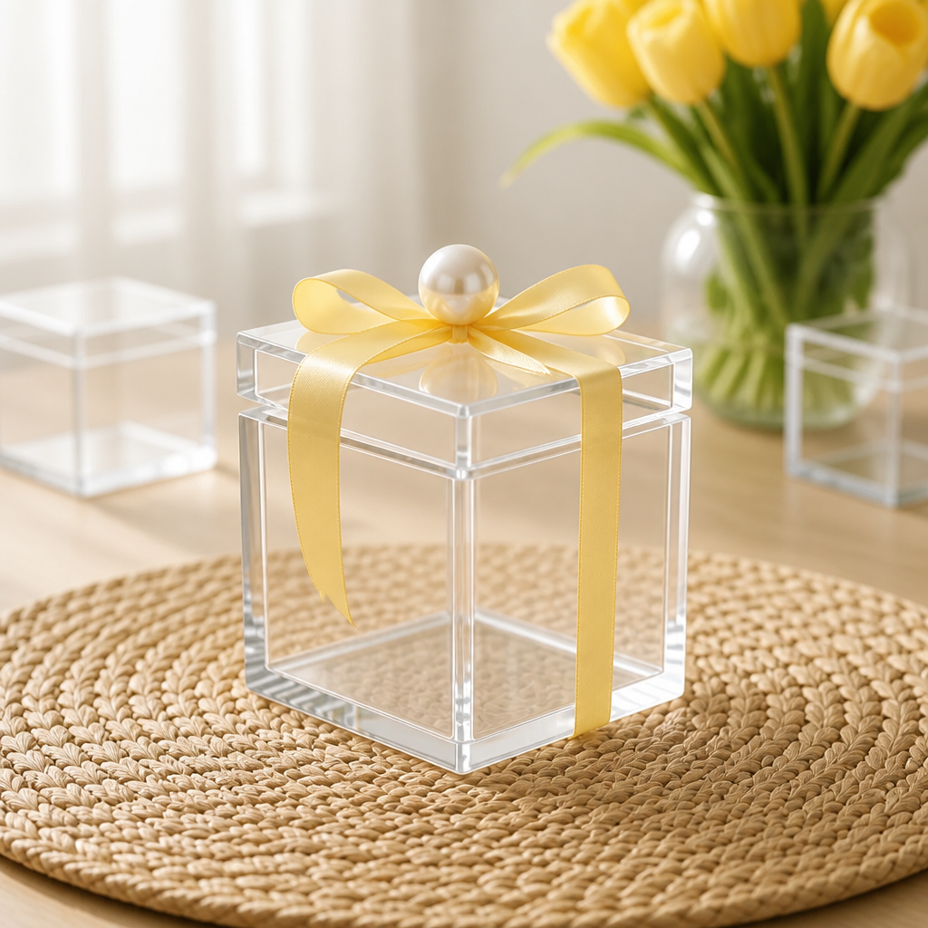 20 Mini Acrylic gift box