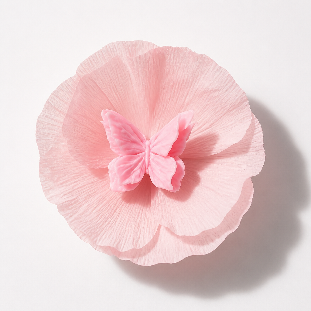 5 pcs butterfly candle