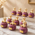 Teddy bear box candle