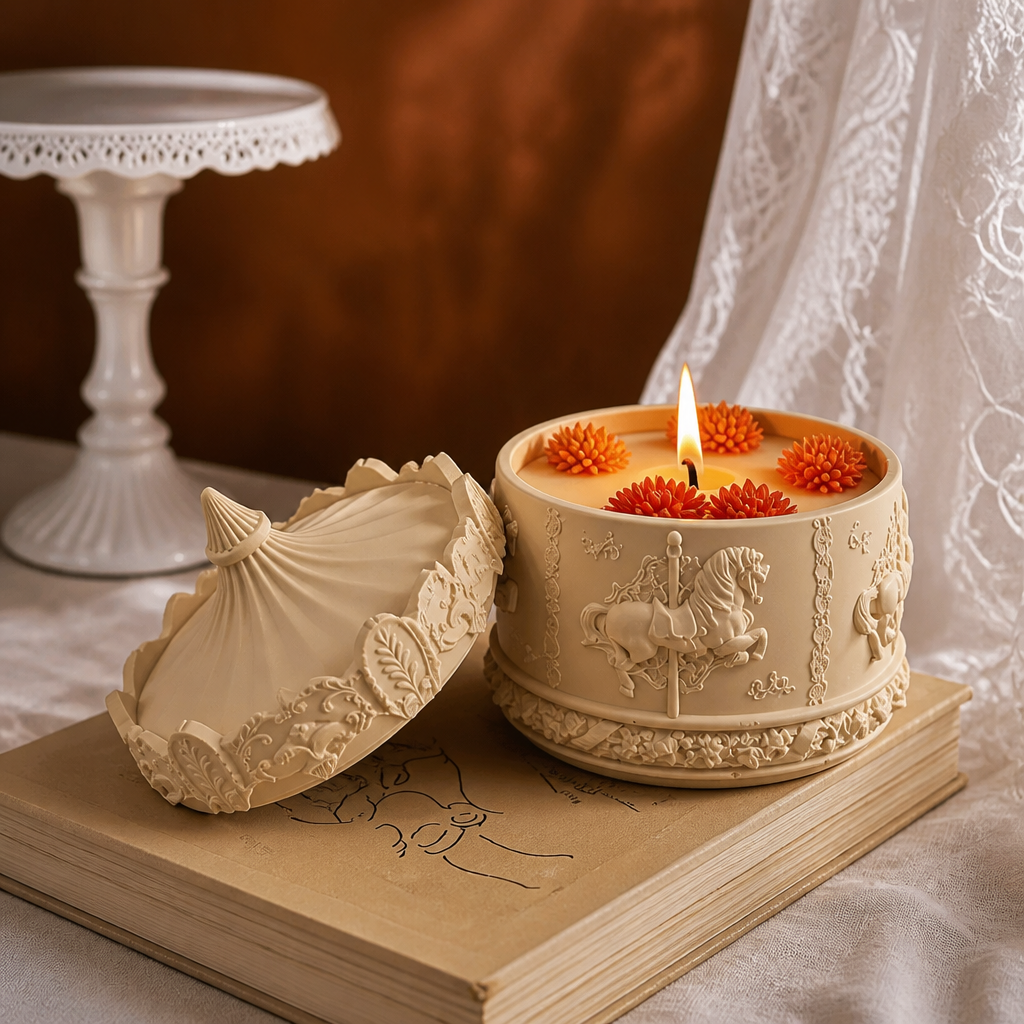 Music box candle (no music)