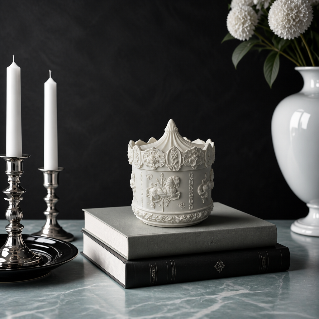 Music box candle (no music)