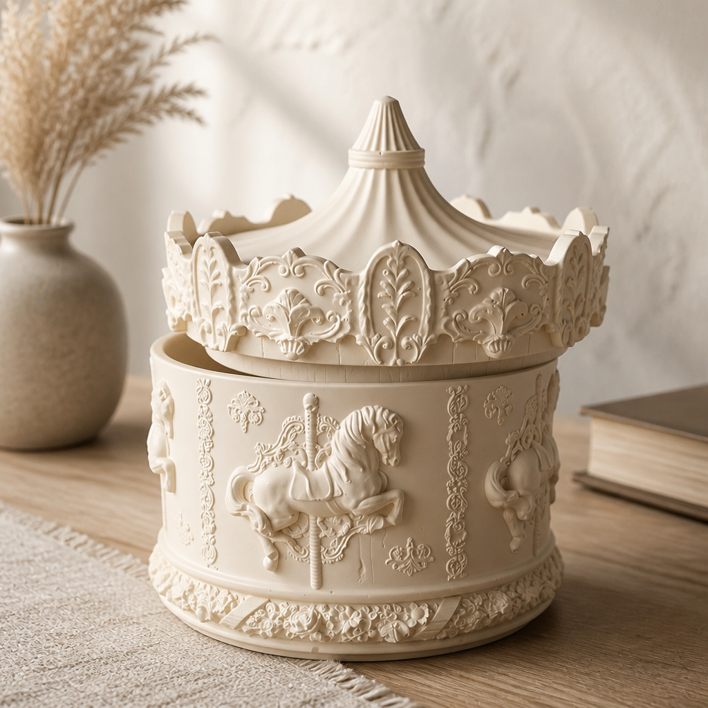 Music box candle (no music)