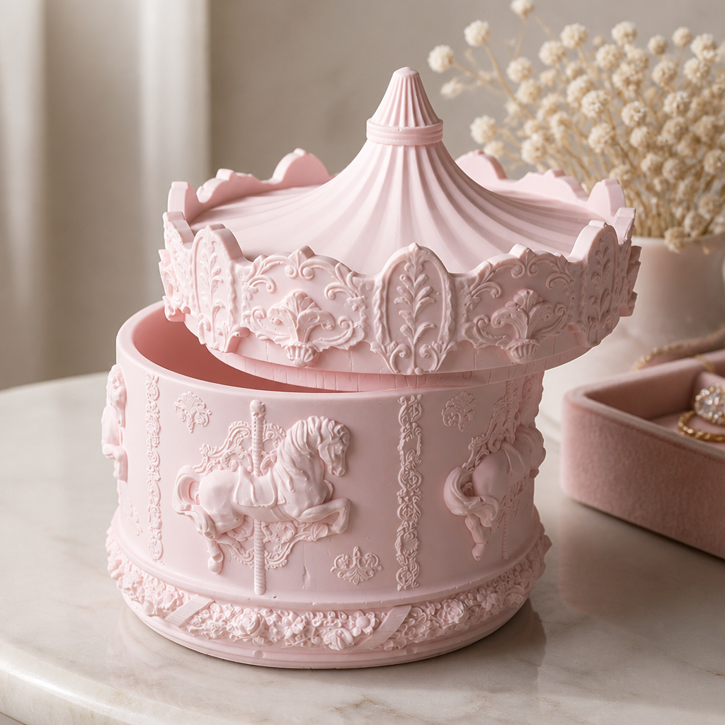 Music box candle (no music)