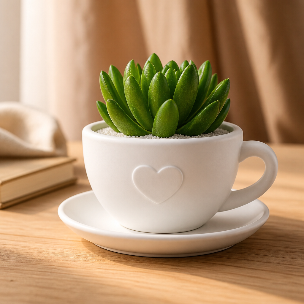 Coffee cup candle