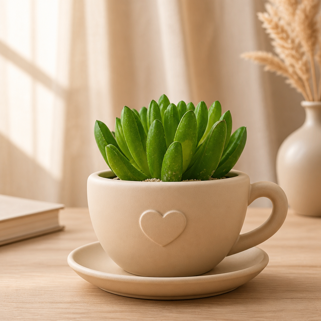 Coffee cup candle