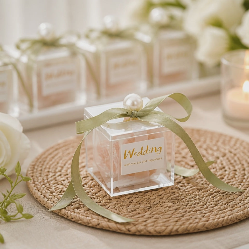 20 Mini Acrylic gift box