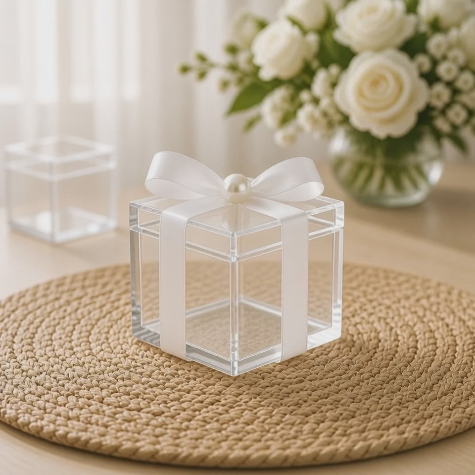 20 Mini Acrylic gift box